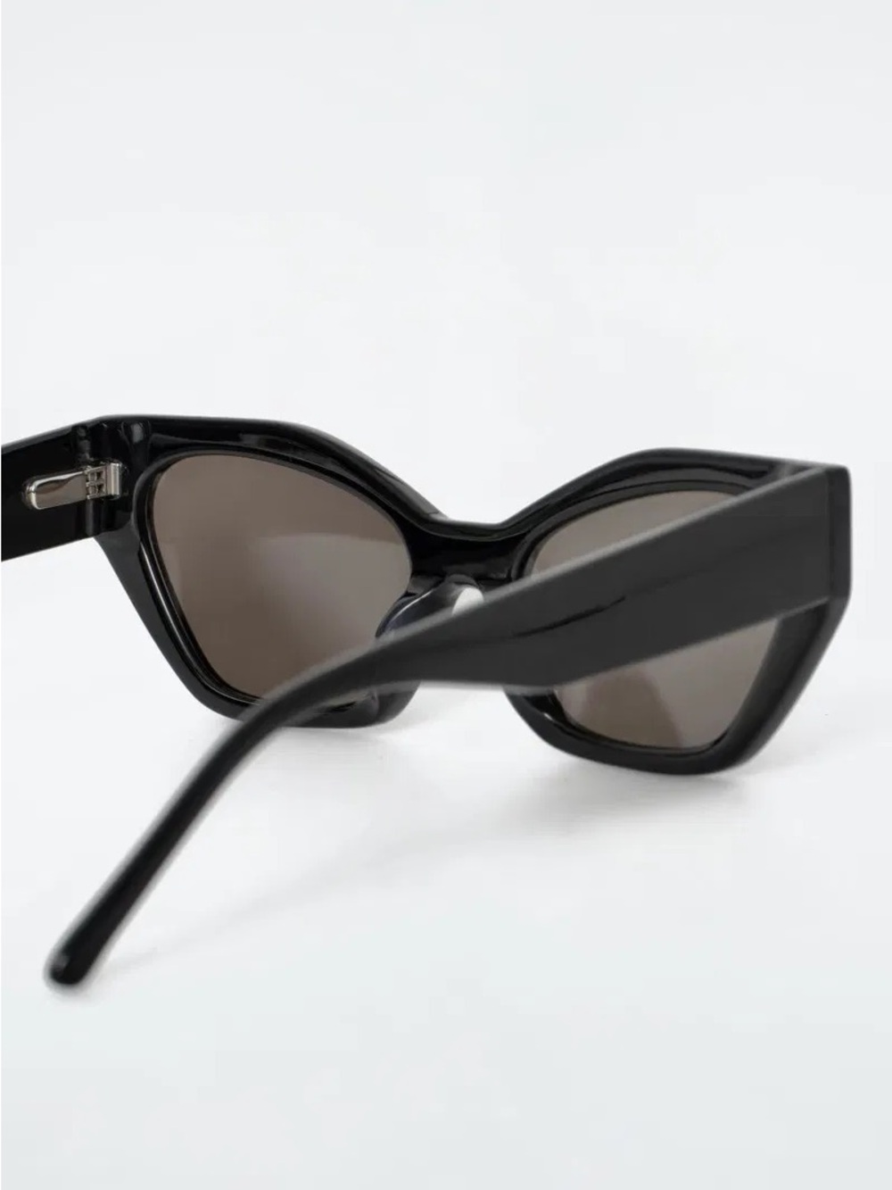 COS Women’s Black Cat-Eye Sunglasses with Grey Lenses - Picture 2 of 3